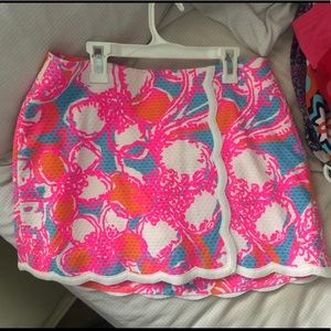 Lily Pulitzer skort! Worn once!